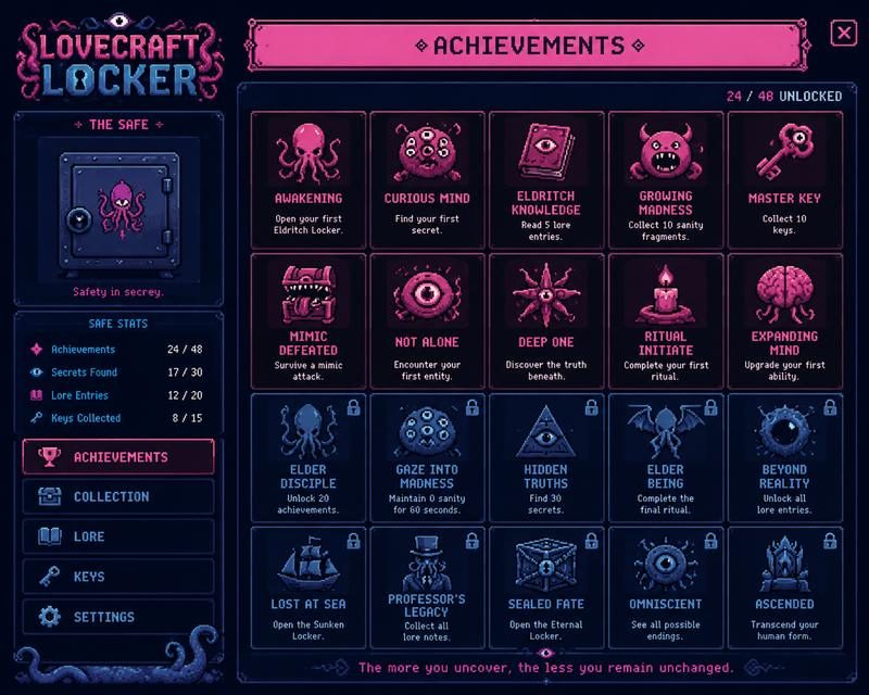 Lovecraft Locker 路线推进 页面配图 6