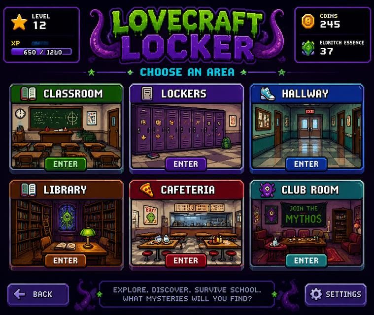 Lovecraft Locker 章节事件 画面 8
