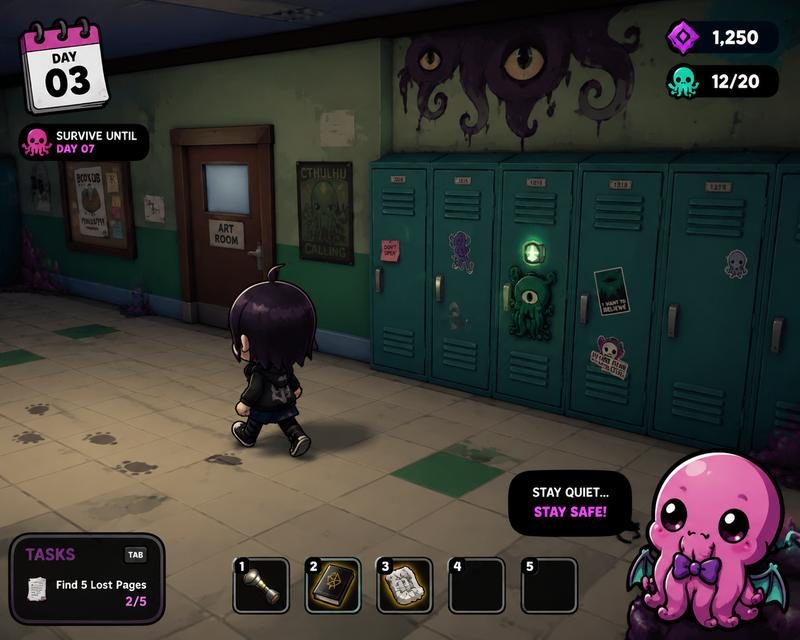 Lovecraft Locker 剧情互动 页面配图 4