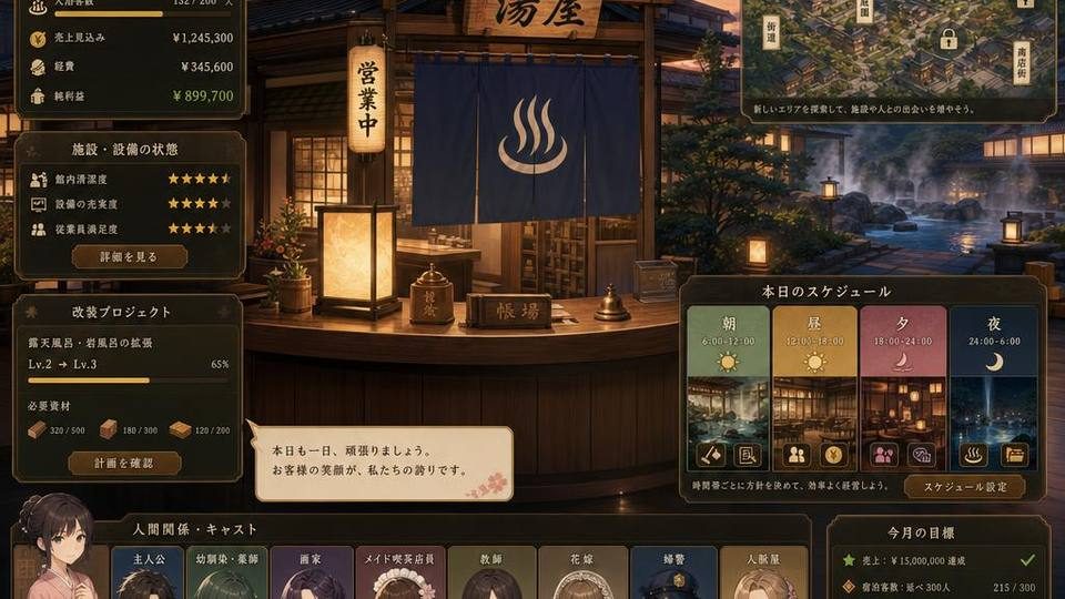 背德浴场 章节事件 玩法截图 6