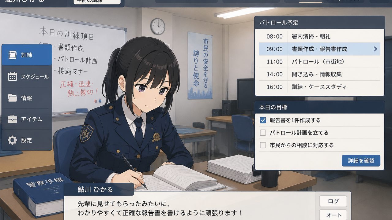 极道无赖EX 女警鮎川光 操作界面 演示图 2