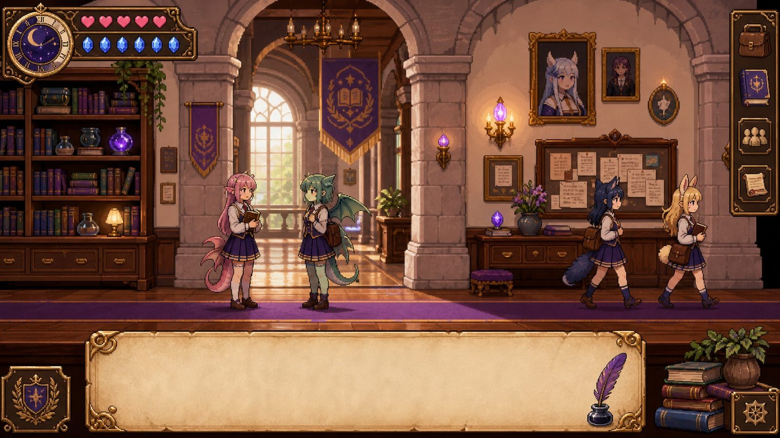 魔法兽娘学院MagicalMonster 场景演出 专题图 3