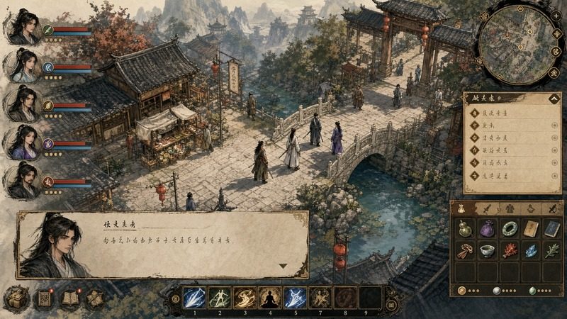 金庸群侠传5爱与死仙狐MOD六周年 剧情互动 预览图 1