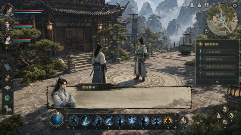 金庸群侠传5爱与死仙狐MOD六周年 章节事件 预览图 2